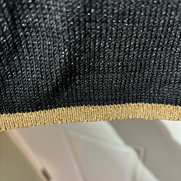 Vintage Jaclyn Smith Black Embellished Cardigan, Size Small - Picture 9 of 13